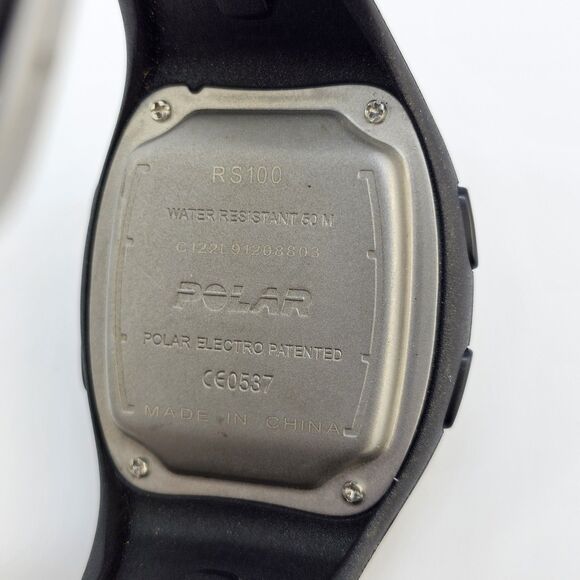 Polar RS 100 Heart Rate Monitor Fitness Activity Tracker Unisex Watch NewBattery - Picture 5 of 13
